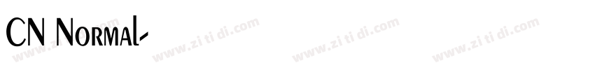 CN Normal字体转换
